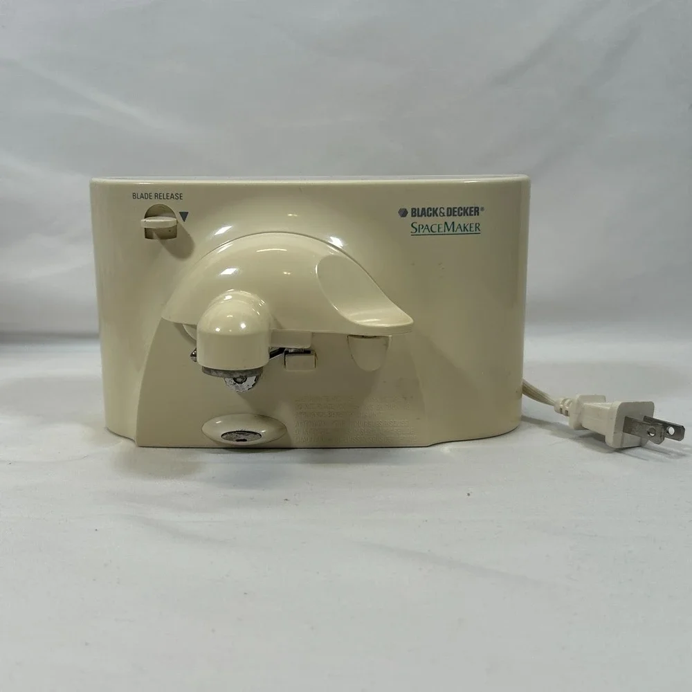 Vintage Black &‎ Decker Spacemaker EC75 Type 1 Automatic Can Opener Tested